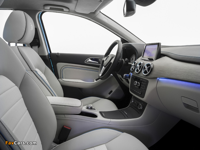 Mercedes-Benz B-Klasse Electric Drive Concept (W246) 2012 wallpapers (640 x 480)