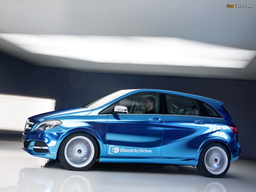Mercedes-Benz B-Klasse Electric Drive Concept (W246) 2012 wallpapers (1024 x 768)