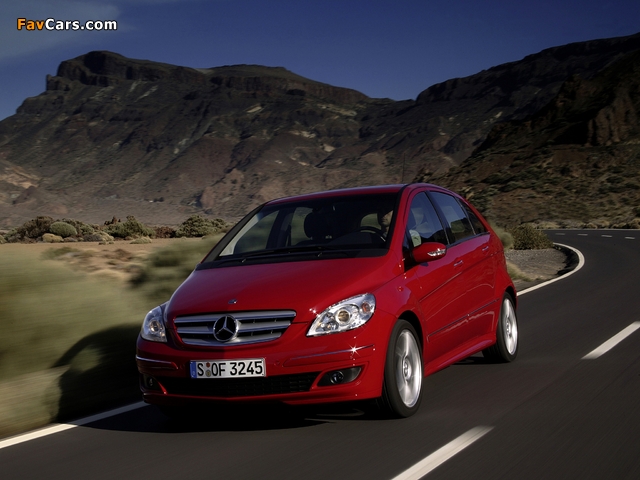 Photos of Mercedes-Benz B 200 Turbo (W245) 2005–08 (640 x 480)