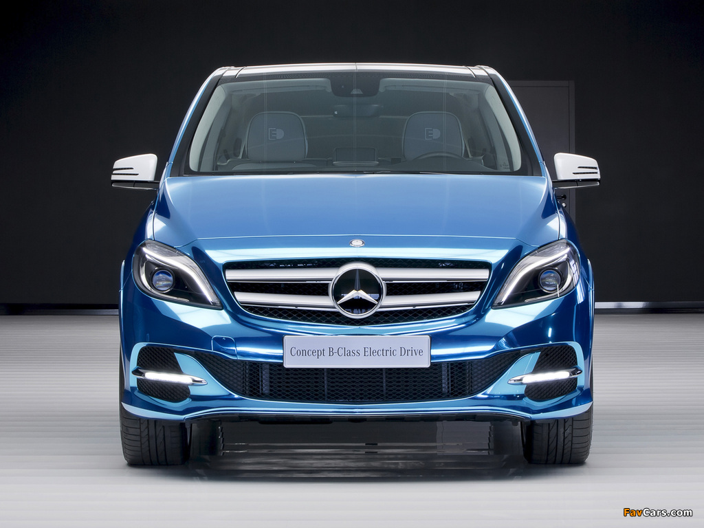 Photos of Mercedes-Benz B-Klasse Electric Drive Concept (W246) 2012 (1024 x 768)