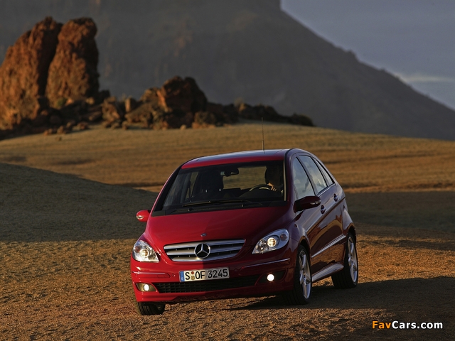 Pictures of Mercedes-Benz B 200 Turbo (W245) 2005–08 (640 x 480)