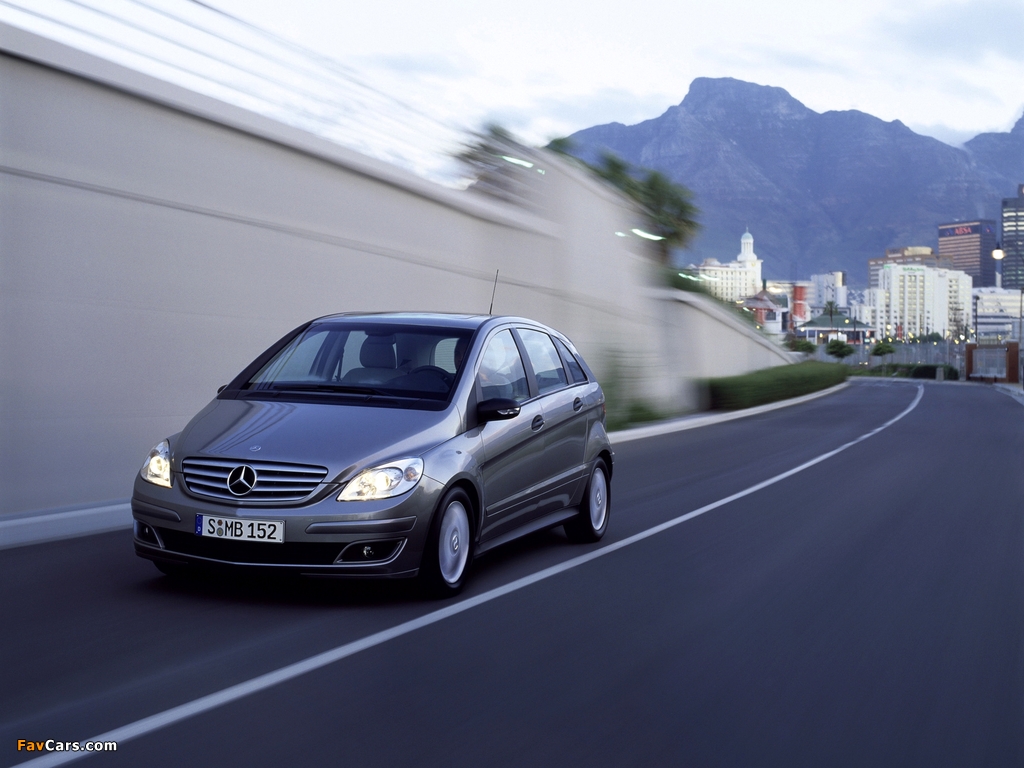 Pictures of Mercedes-Benz B 150 (W245) 2005–08 (1024 x 768)