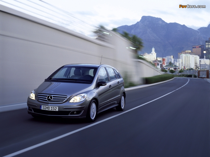 Pictures of Mercedes-Benz B 150 (W245) 2005–08 (800 x 600)