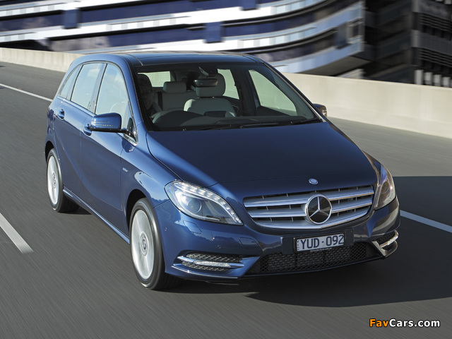 Pictures of Mercedes-Benz B 200 CDI BlueEfficiency AU-spec (W246) 2011 (640 x 480)