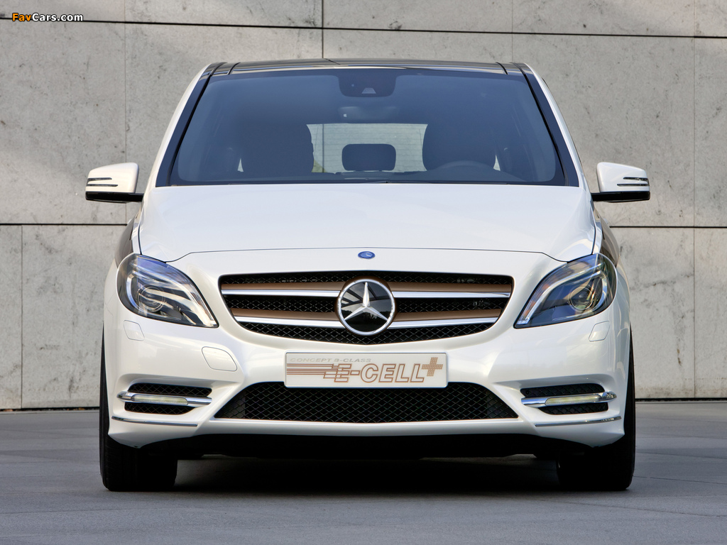 Pictures of Mercedes-Benz B-Klasse E-CELL Plus Concept (W246) 2011 (1024 x 768)