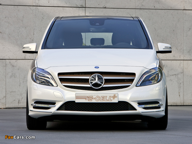 Pictures of Mercedes-Benz B-Klasse E-CELL Plus Concept (W246) 2011 (640 x 480)