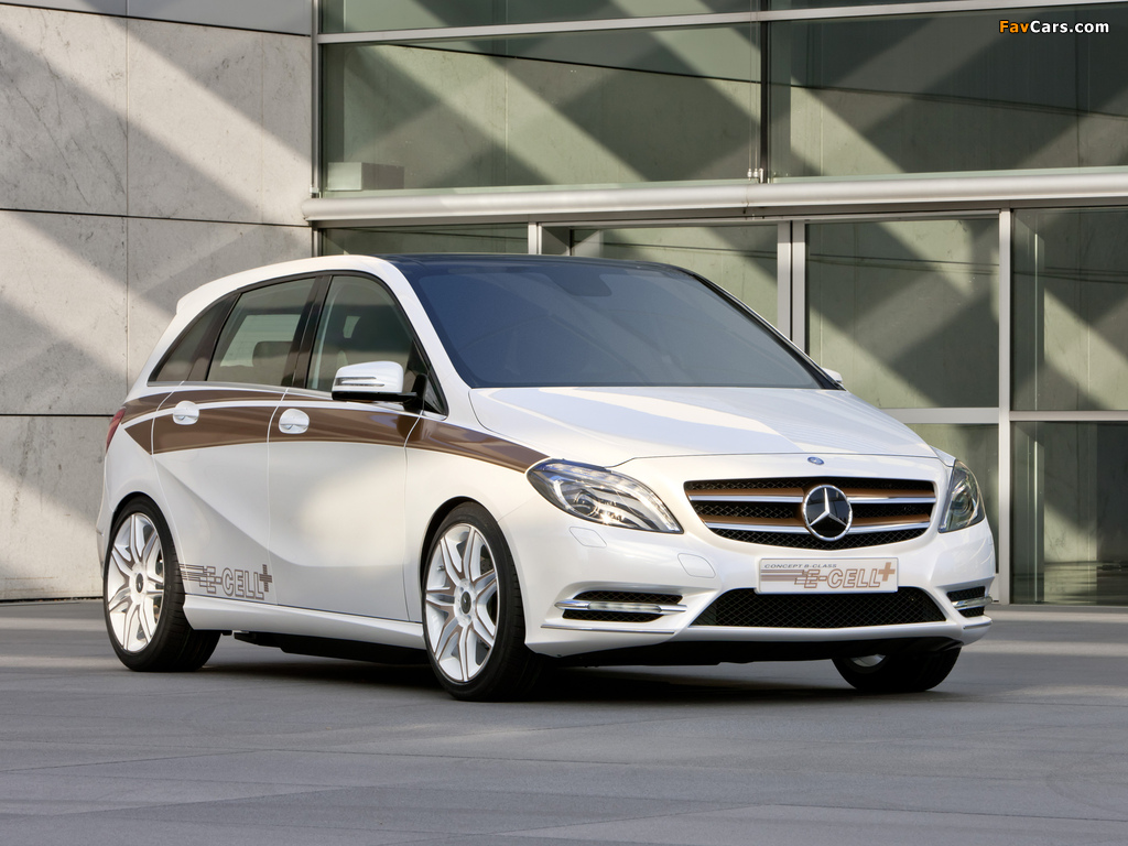 Pictures of Mercedes-Benz B-Klasse E-CELL Plus Concept (W246) 2011 (1024 x 768)