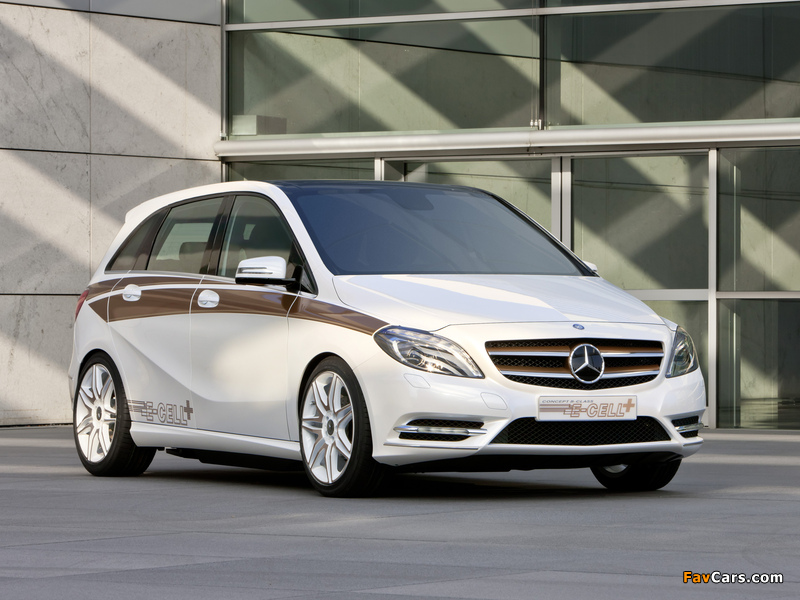 Pictures of Mercedes-Benz B-Klasse E-CELL Plus Concept (W246) 2011 (800 x 600)