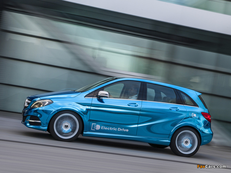 Pictures of Mercedes-Benz B-Klasse Electric Drive Concept (W246) 2012 (800 x 600)