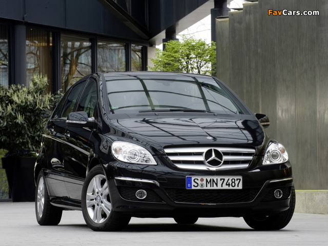 Mercedes-Benz B 200 CDI (W245) 2008–11 wallpapers (640 x 480)