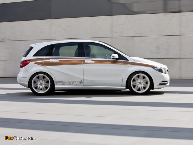 Mercedes-Benz B-Klasse E-CELL Plus Concept (W246) 2011 wallpapers (640 x 480)