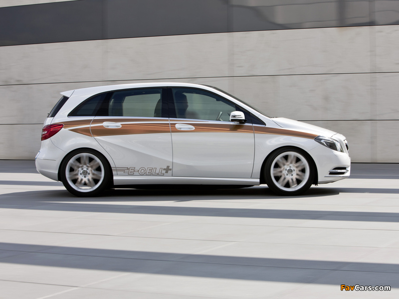 Mercedes-Benz B-Klasse E-CELL Plus Concept (W246) 2011 wallpapers (800 x 600)