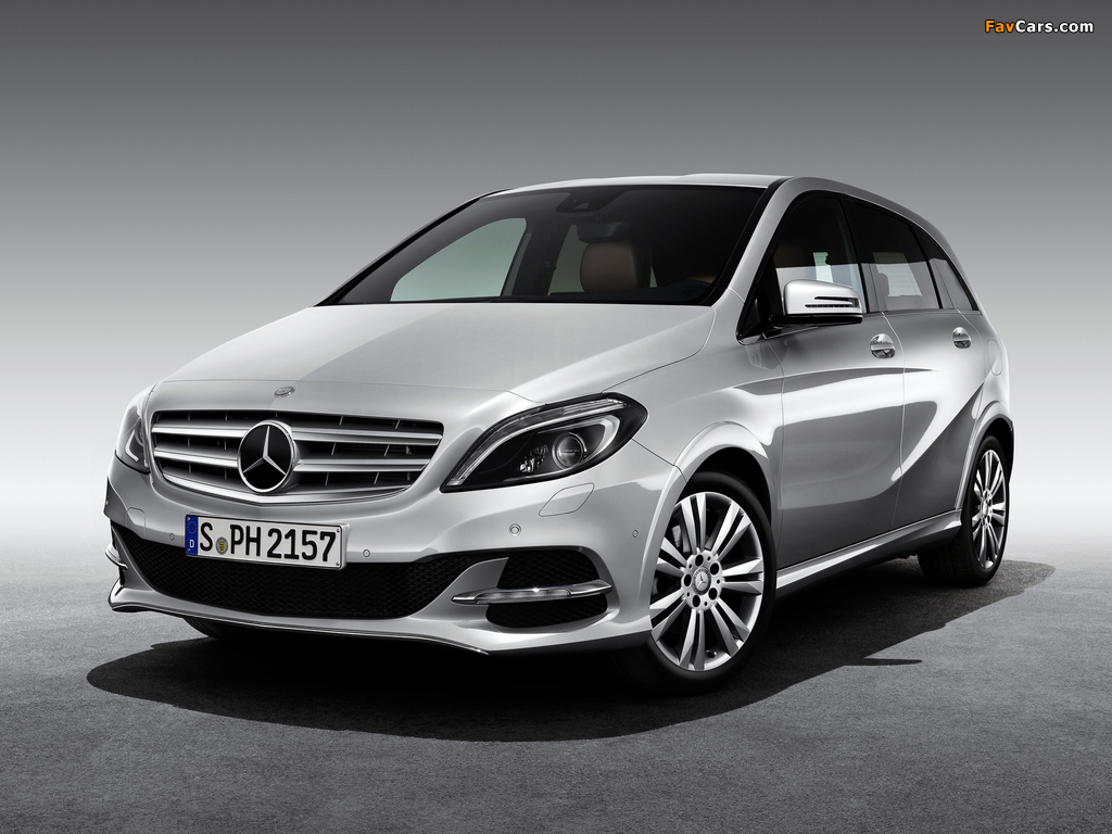Mercedes-Benz B 200 CNG (W246) 2013 wallpapers (1024 x 768)