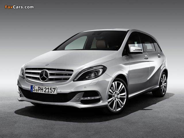 Mercedes-Benz B 200 CNG (W246) 2013 wallpapers (640 x 480)