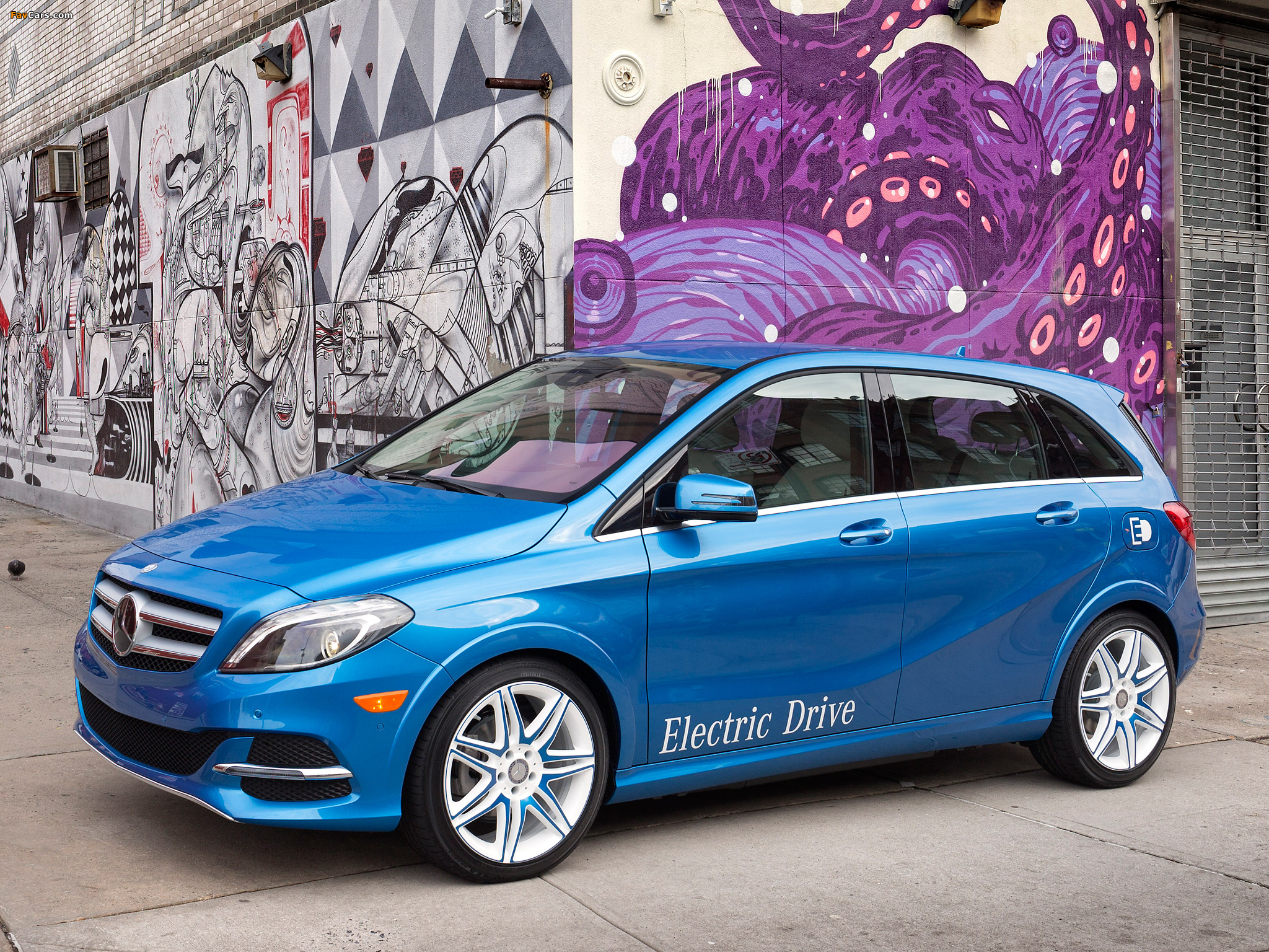 Mercedes-Benz B-Klasse Electric Drive US-spec (W246) 2013 wallpapers (2048 x 1536)
