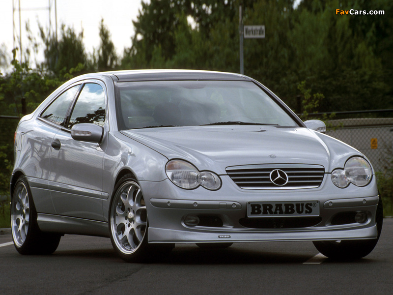 Images of Brabus Mercedes-Benz C-Klasse Sportcoupe (C203) 2001–07 (800 x 600)