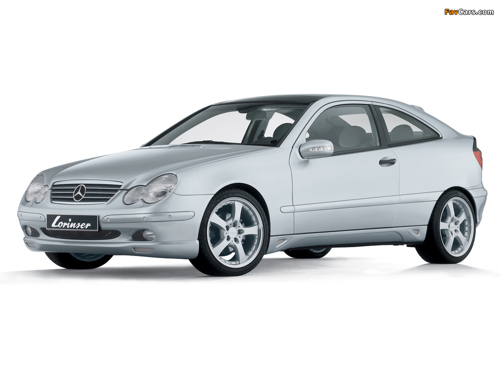 Images of Lorinser Mercedes-Benz C-Klasse Sportcoupe (C203) 2001–07 (1024 x 768)