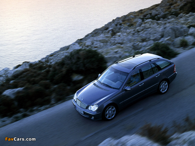 Images of Mercedes-Benz C 200 CGI Estate (S203) 2001–07 (640 x 480)