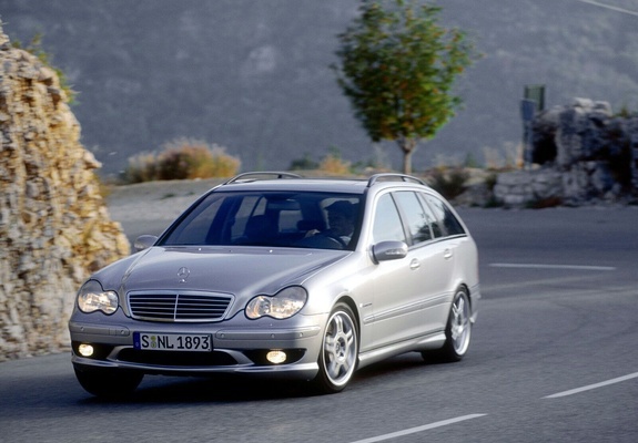 Images of Mercedes-Benz C 32 AMG Estate (S203) 2001–04