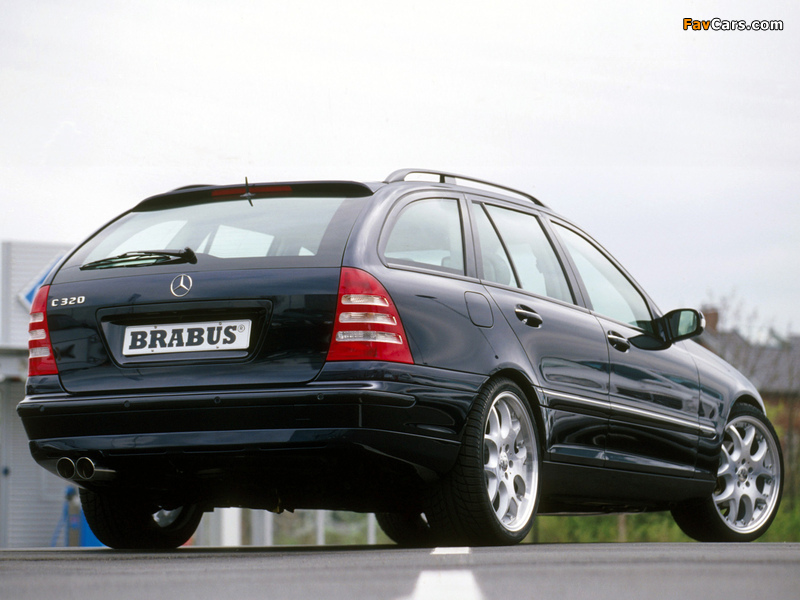 Images of Brabus Mercedes-Benz C 320 Estate (S203) 2002 (800 x 600)