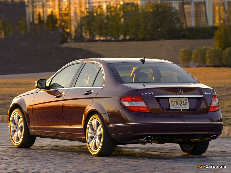 Images of Mercedes-Benz C 300 US-spec (W204) 2007–11 (800 x 600)