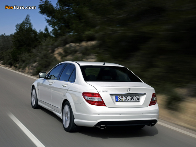 Images of Mercedes-Benz C 350 Sport (W204) 2007–11 (640 x 480)