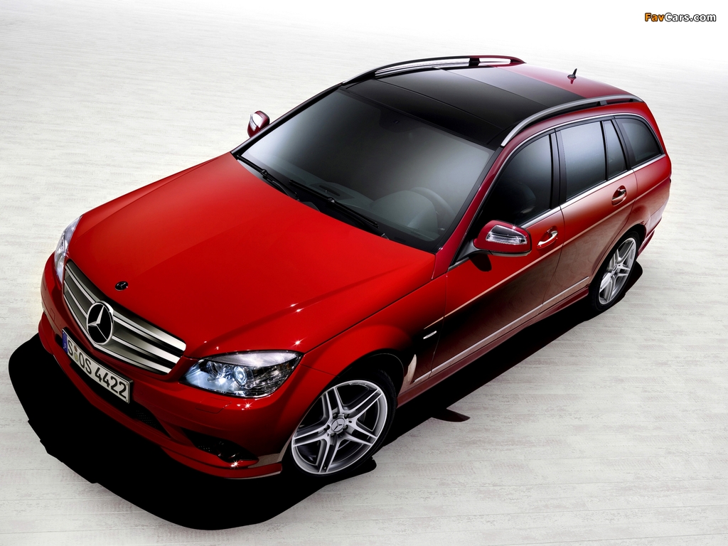 Images of Mercedes-Benz C 350 Estate (S204) 2008–11 (1024 x 768)