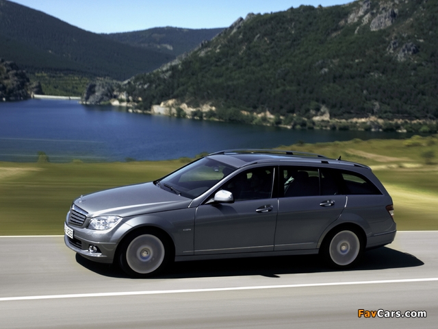 Images of Mercedes-Benz C 320 CDI Estate (S204) 2008–11 (640 x 480)