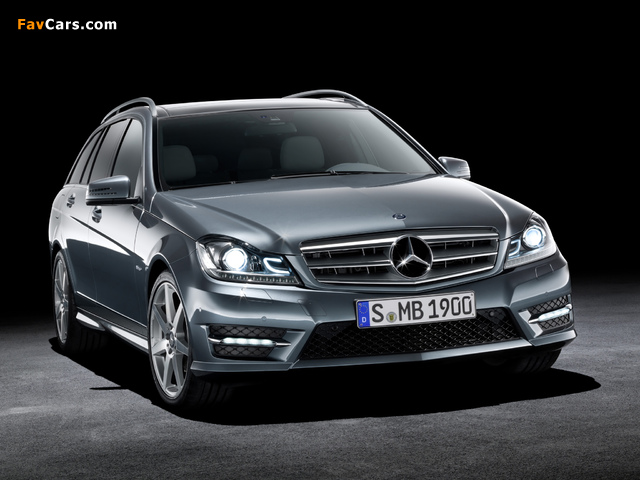Images of Mercedes-Benz C 350 CDI 4MATIC AMG Sports Package Estate (S204) 2011 (640 x 480)