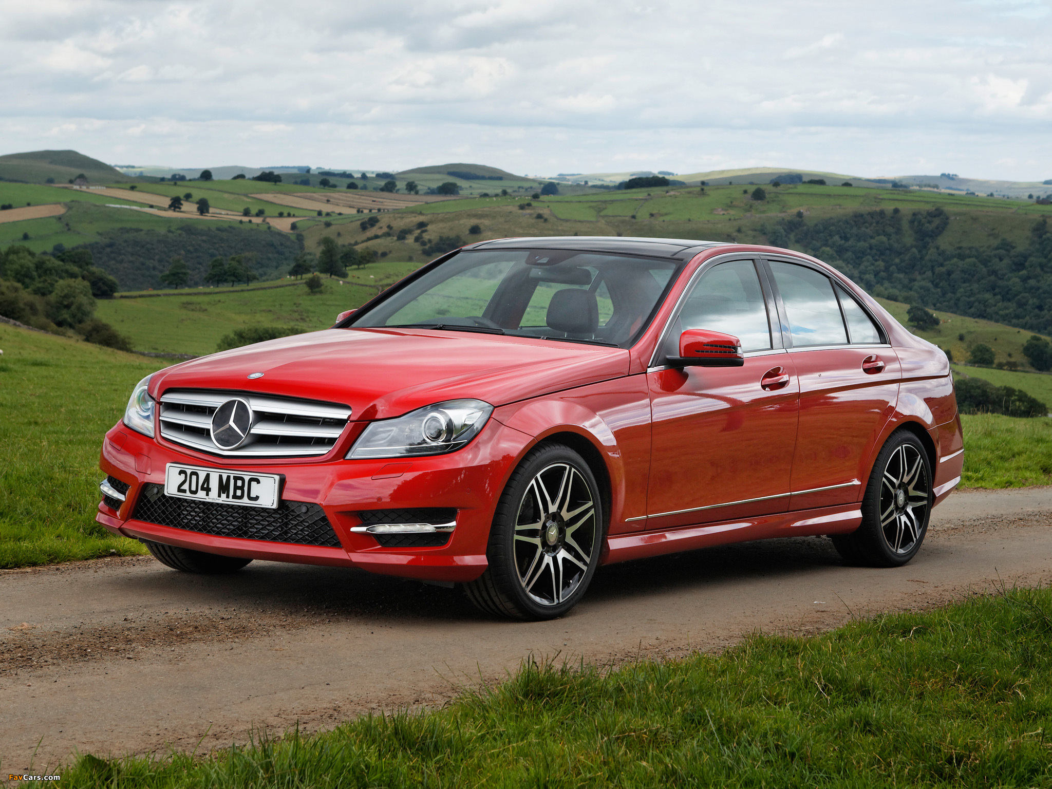 Images of Mercedes-Benz C 220 CDI AMG Sports Package UK-spec (W204) 2011 (2048 x 1536)