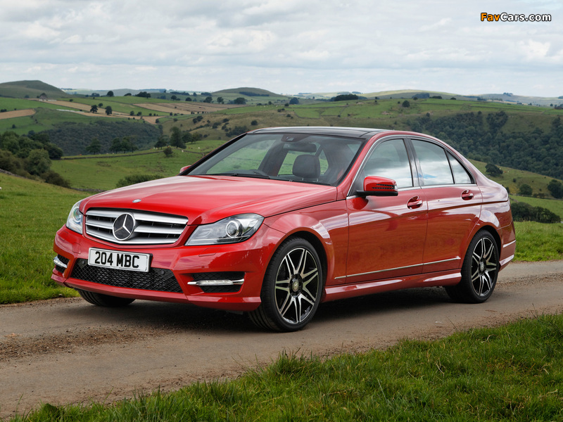 Images of Mercedes-Benz C 220 CDI AMG Sports Package UK-spec (W204) 2011 (800 x 600)