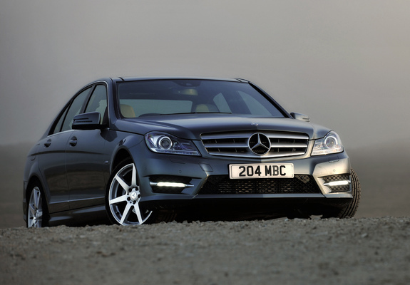 Images of Mercedes-Benz C 220 CDI AMG Sports Package UK-spec (W204) 2011