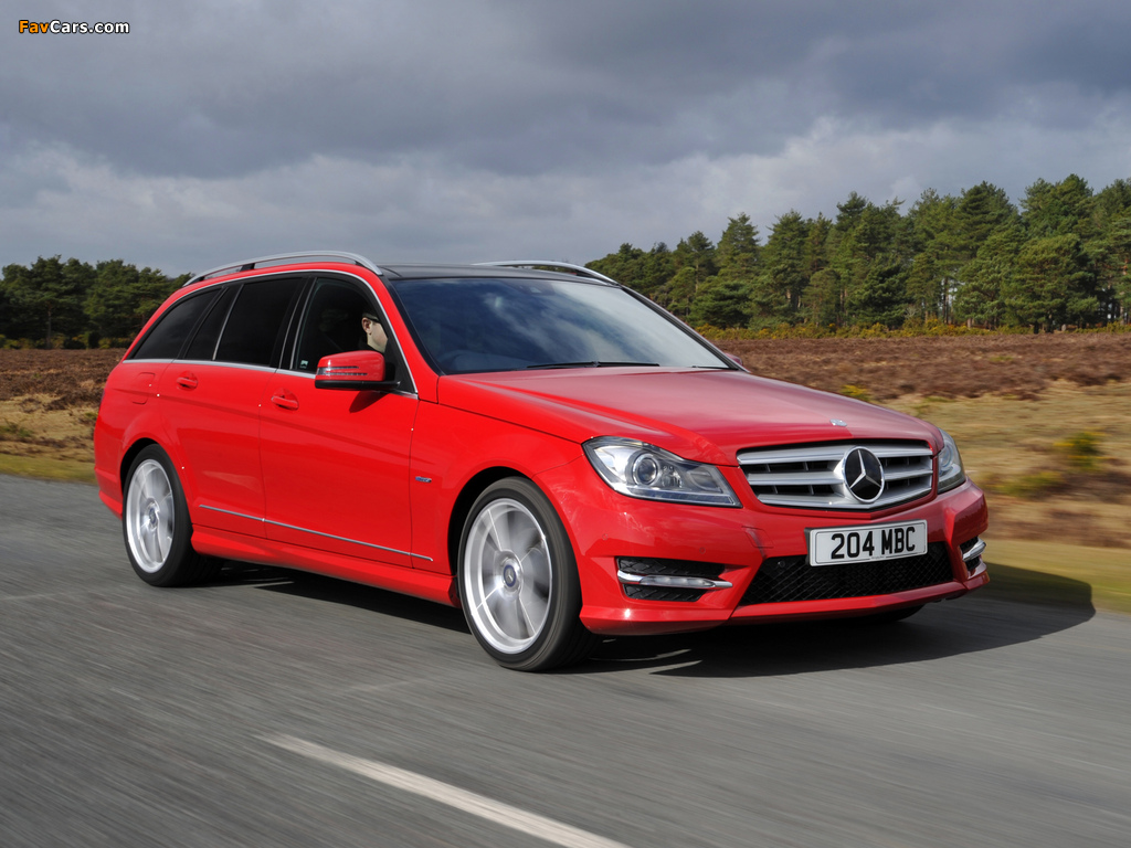 Images of Mercedes-Benz C 250 CDI AMG Sports Package Estate UK-spec (S204) 2011 (1024 x 768)