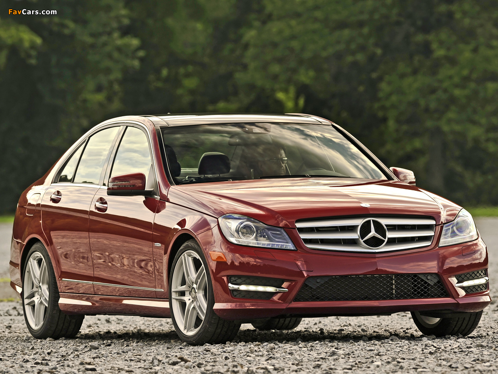 Images of Mercedes-Benz C 350 AMG Sports Package US-spec (W204) 2011 (1024 x 768)