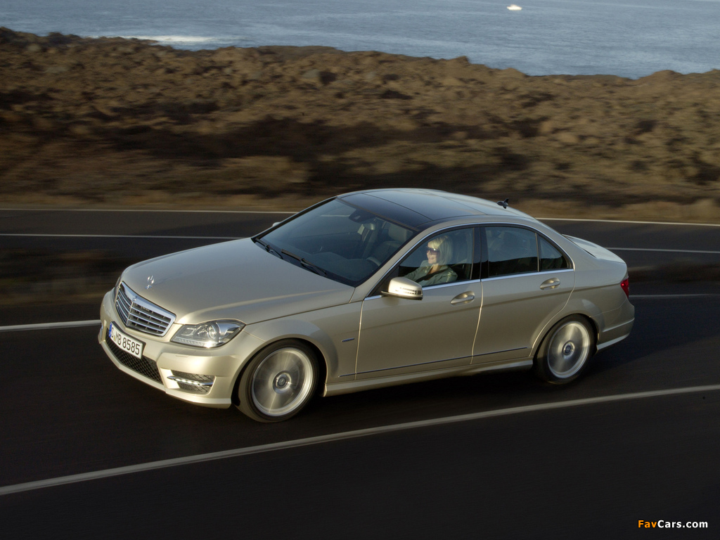 Images of Mercedes-Benz C 350 AMG Sports Package (W204) 2011 (1024 x 768)