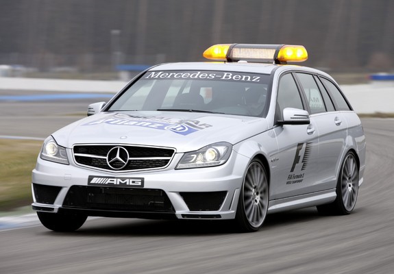 Images of Mercedes-Benz C 63 AMG Estate F1 Medical Car (S204) 2011