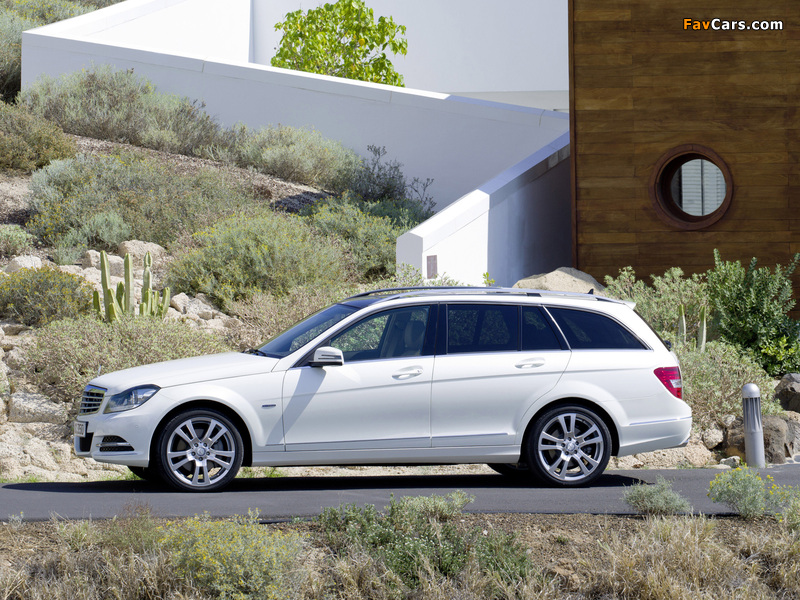 Images of Mercedes-Benz C 350 CDI Estate (S204) 2011 (800 x 600)
