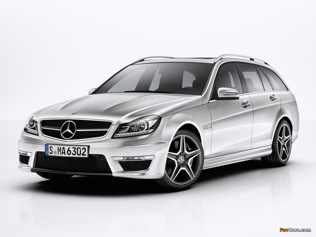 Images of Mercedes-Benz C 63 AMG Estate (S204) 2011 (1024 x 768)