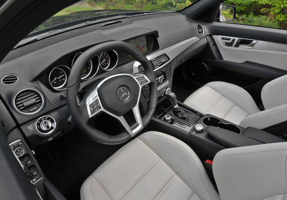 Images of Mercedes-Benz C 63 AMG US-spec (W204) 2011