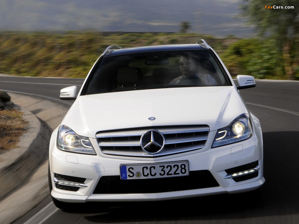 Images of Mercedes-Benz C 250 AMG Sports Package Estate (S204) 2011 (1024 x 768)
