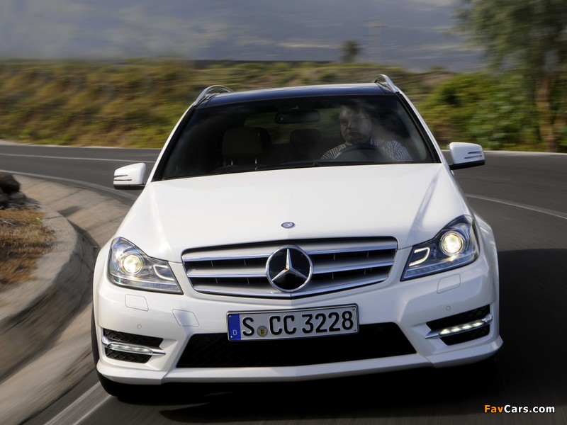 Images of Mercedes-Benz C 250 AMG Sports Package Estate (S204) 2011 (800 x 600)
