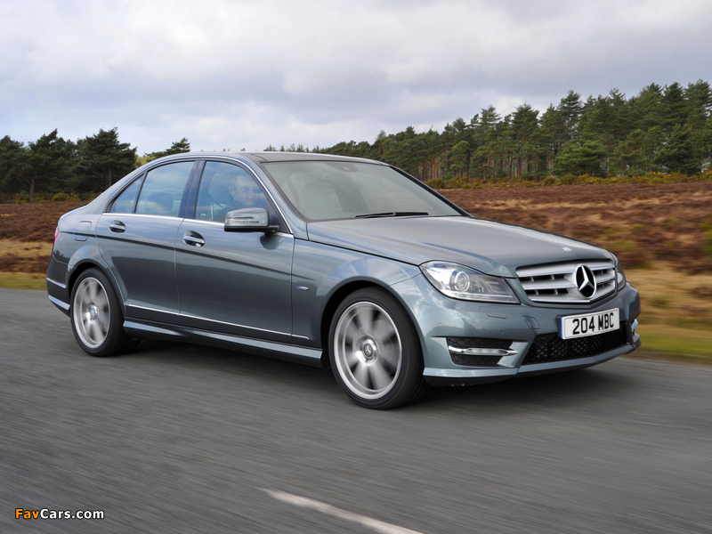 Images of Mercedes-Benz C 220 CDI AMG Sports Package UK-spec (W204) 2011 (800 x 600)