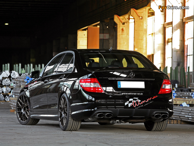 Images of Wimmer RS Mercedes-Benz C 63 AMG (W204) 2011 (640 x 480)