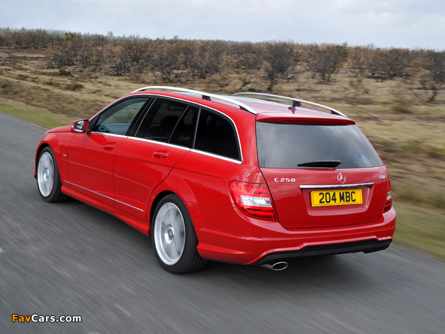Images of Mercedes-Benz C 250 CDI AMG Sports Package Estate UK-spec (S204) 2011 (640 x 480)