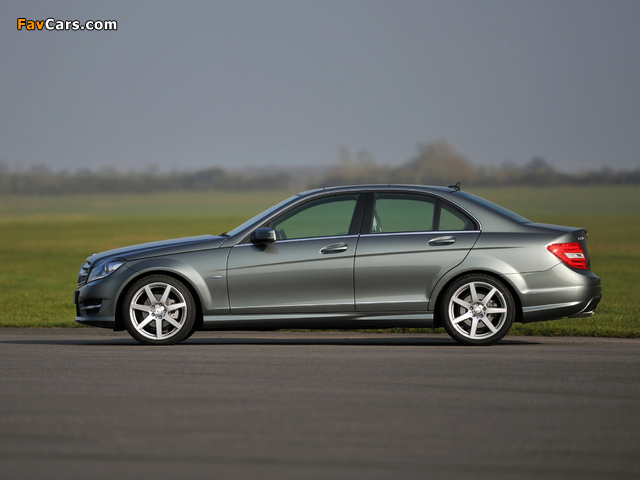 Images of Mercedes-Benz C 220 CDI AMG Sports Package UK-spec (W204) 2011 (640 x 480)