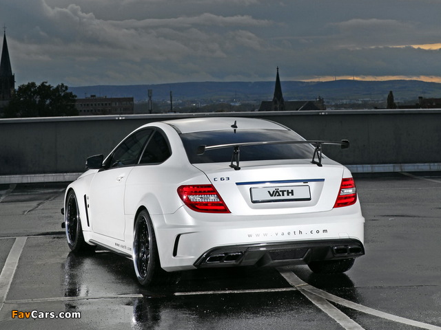 Images of VÄTH V63 Supercharged Black Series Coupe (C204) 2012 (640 x 480)