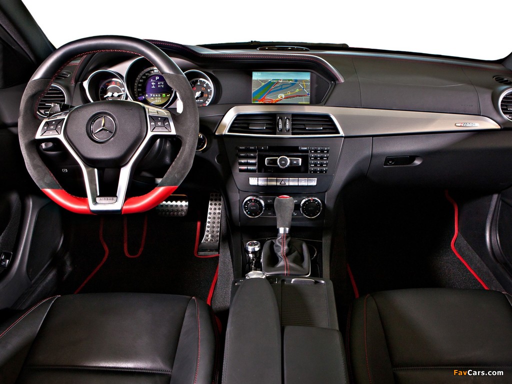 Images of Mercedes-Benz C 63 AMG Coupe Austria Edition (C204) 2012 (1024 x 768)