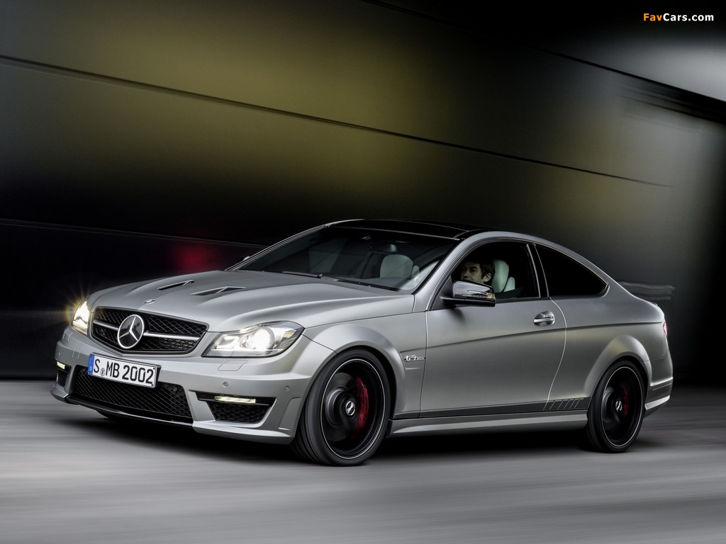 Images of Mercedes-Benz C 63 AMG Coupe Edition 507 (C204) 2013 (1024 x 768)