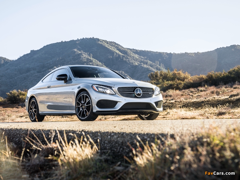 Images of Mercedes-AMG C 43 4MATIC Coupé North America (C205) 2016 (800 x 600)