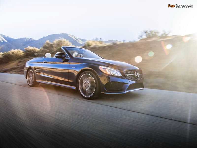 Images of Mercedes-AMG C 43 4MATIC Cabriolet North America (A205) 2016 (800 x 600)
